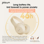 Picun B-01S draadloze koptelefoon/hoofdtelefoon – zwart