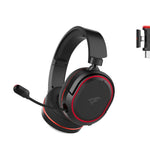 woegel UG-08S draadloze gaming headset – type A en type C adapter – compatibel met elk apparaat – zwart