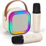 Woegel karaoke set A3-led – met bluetooth, TF-kaart en stemvervormer