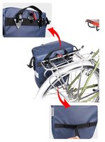 woegel fietstas - 65l - 3 delige set - upgrade - blauw - RHINOWALK®