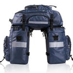 woegel fietstas - 65l - 3 delige set - upgrade - blauw - RHINOWALK®