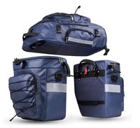 woegel fietstas - 65l - 3 delige set - upgrade - blauw - RHINOWALK®