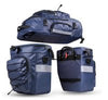 woegel fietstas - 65l - 3 delige set - upgrade - blauw - RHINOWALK®