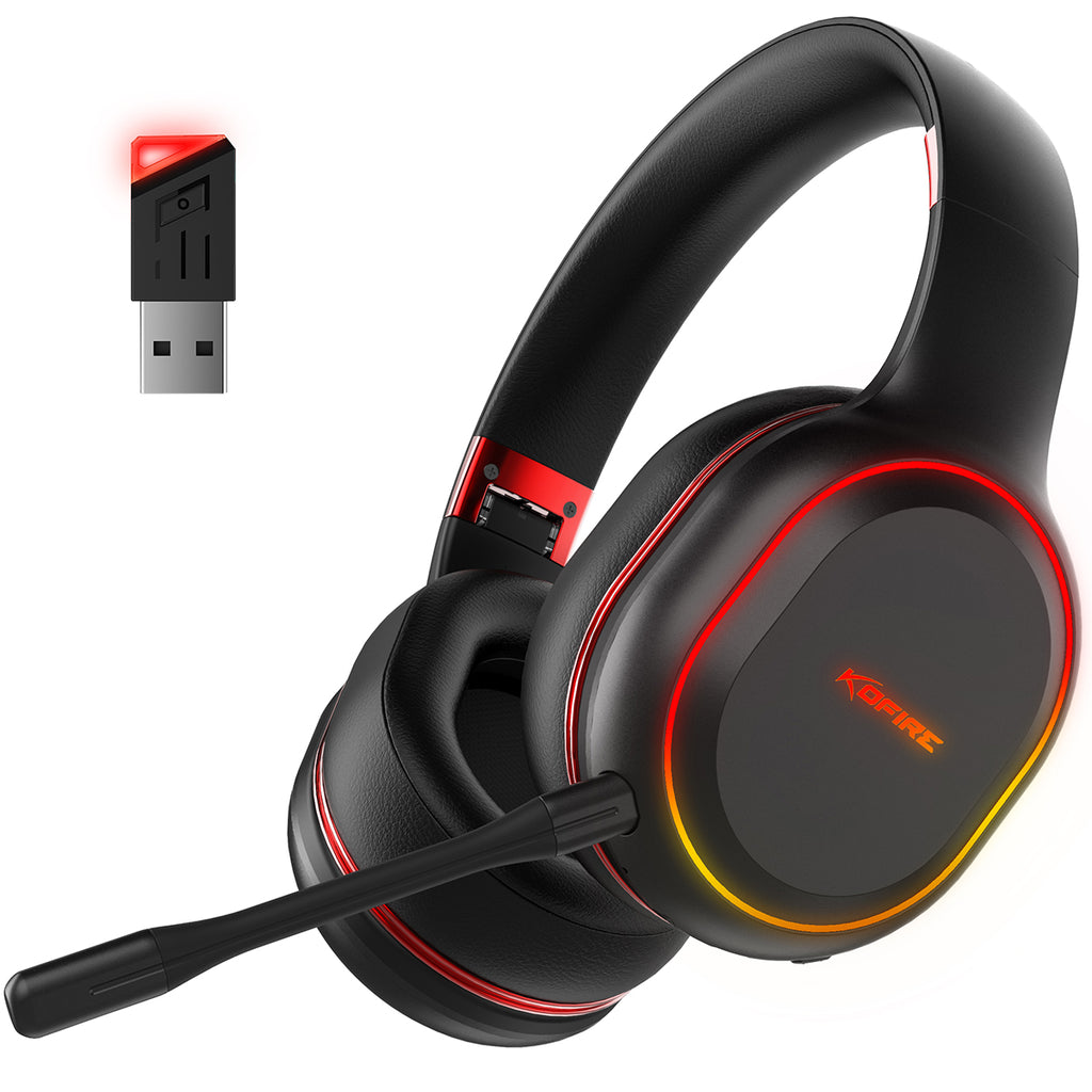 kofire UG-05 gaming headset - zwart-rood
