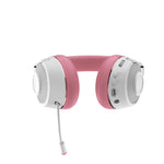 Woegel luky cat – draadloze gaming headset - roze
