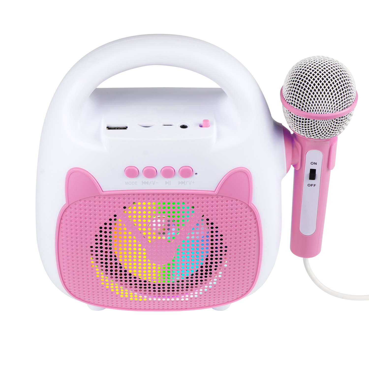 Woegel karaoke set A2 – met bluetooth, usb en TF-kaart